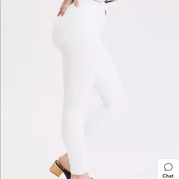 BNWT Sold Out White denim high waisted curvy stretch jeans - Picture 5 of 7